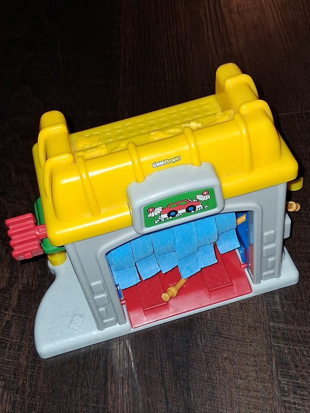 Vintage Little People Toy Car Wash for Kids